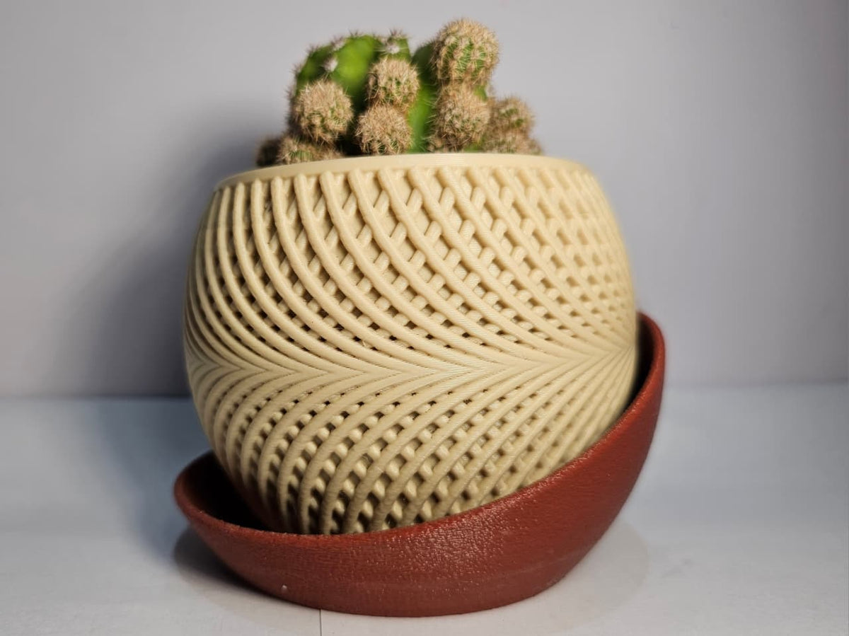 Maceta redonda